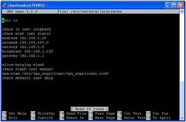 SSH Screenshot